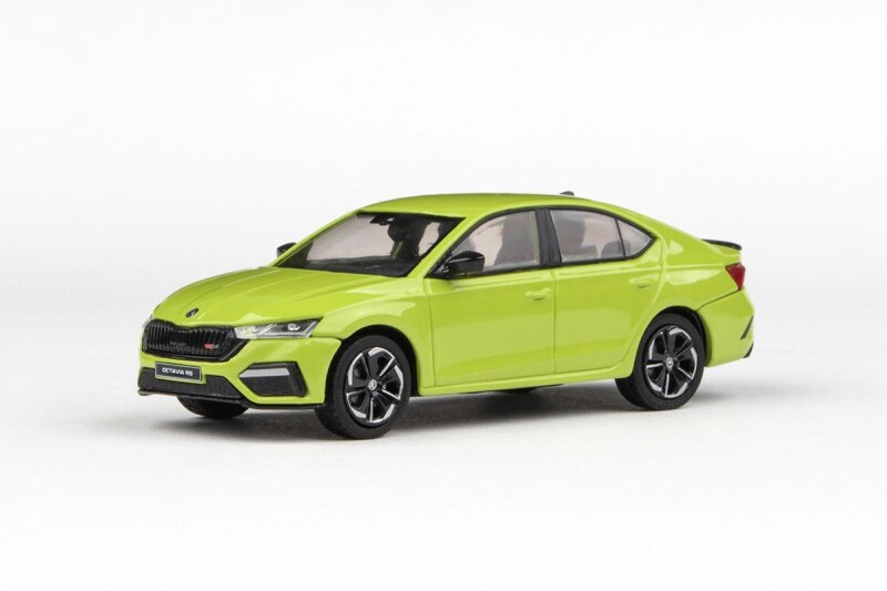 Abrex Škoda Octavia IV RS 1:43 Zelená Mamba